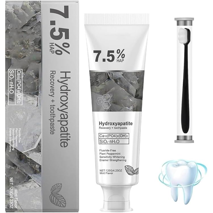 すっごく綺麗なアパタイトたん！ピッカピカ！ Amazon | アパタイト 歯磨き粉, 7.5% Hydroxyapatite Toothpaste, For